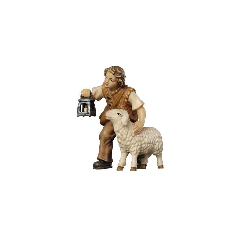 HE Boy with sheep and lantern