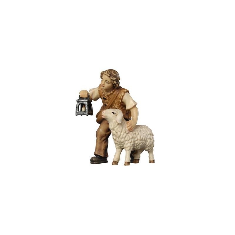 MA Boy with sheep and lantern