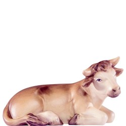 Ochs Artis Krippe – liegende Tierfigur aus Holz