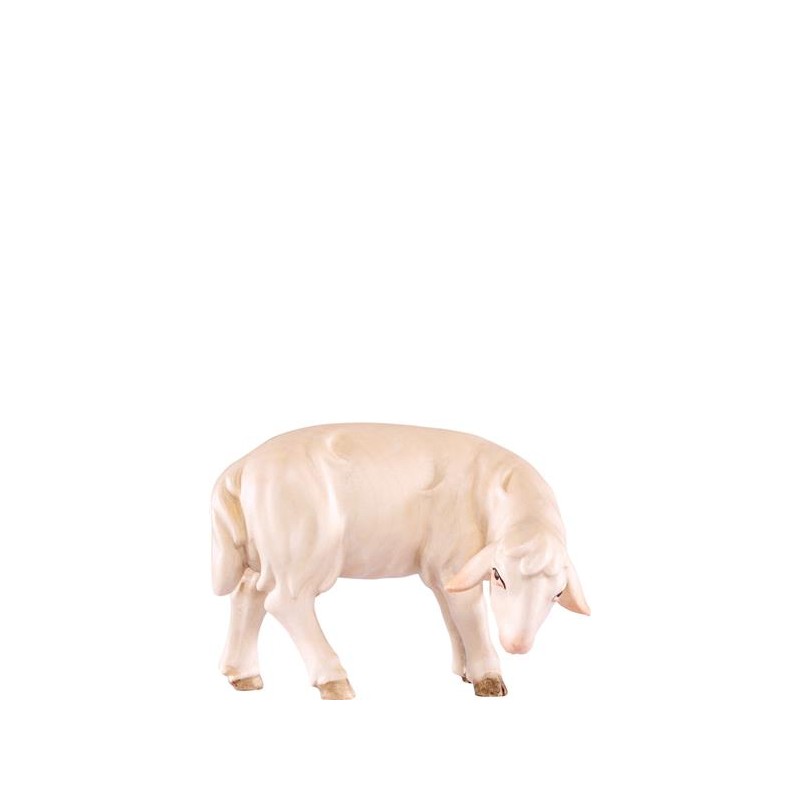 Schaf grasend Artis Krippe – Tierfigur mit gesenktem Kopf