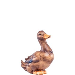 Ente Artis Krippe braun – Tierfigur aus Holz