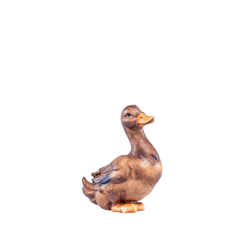 Ente Artis Krippe braun – Tierfigur aus Holz