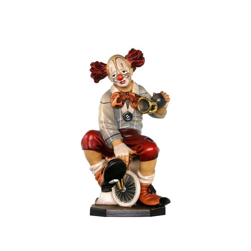 Clown su bici