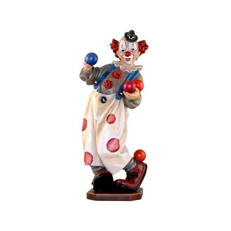 Clown with balls
