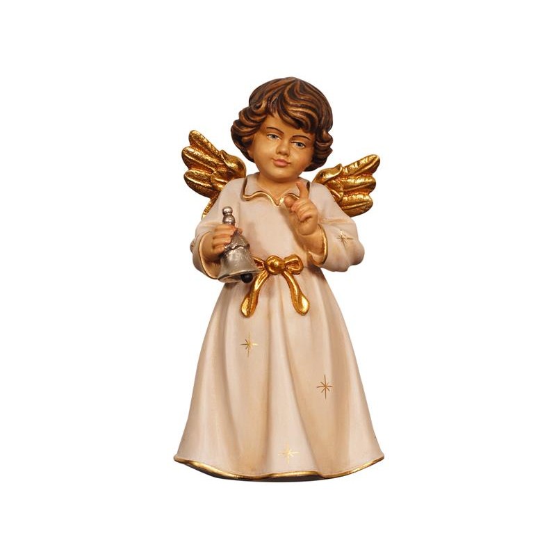 Bell angel standing with bell
