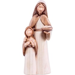 Pastorella con bambina presepe Fides