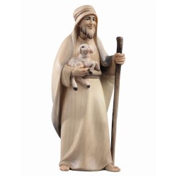 LI Hirt mit Stock und Lamm