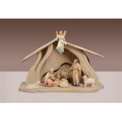 LI Set 8 figurines + Familystable Light