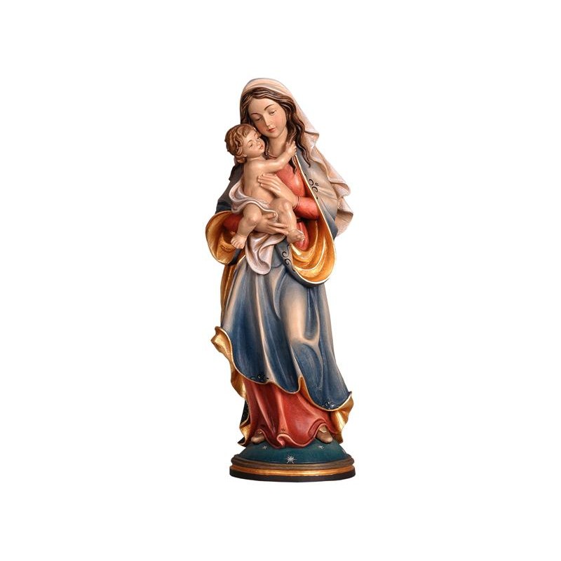 Madonna of Peace made of wood