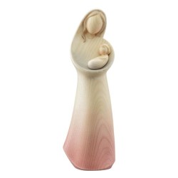 Madonna InsamArt moderna scolpita in legno