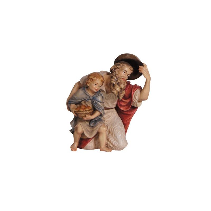 MA Shepherd kneeling with boy