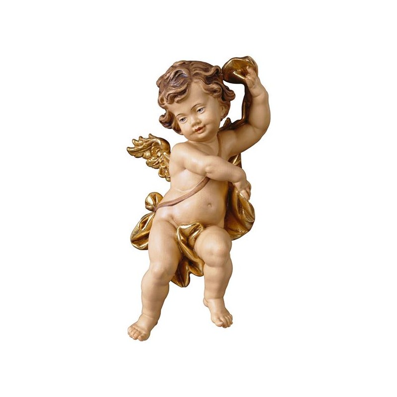 Cherub with ribbon