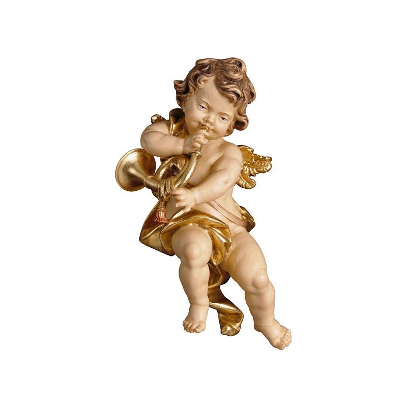 Cherub with horn
