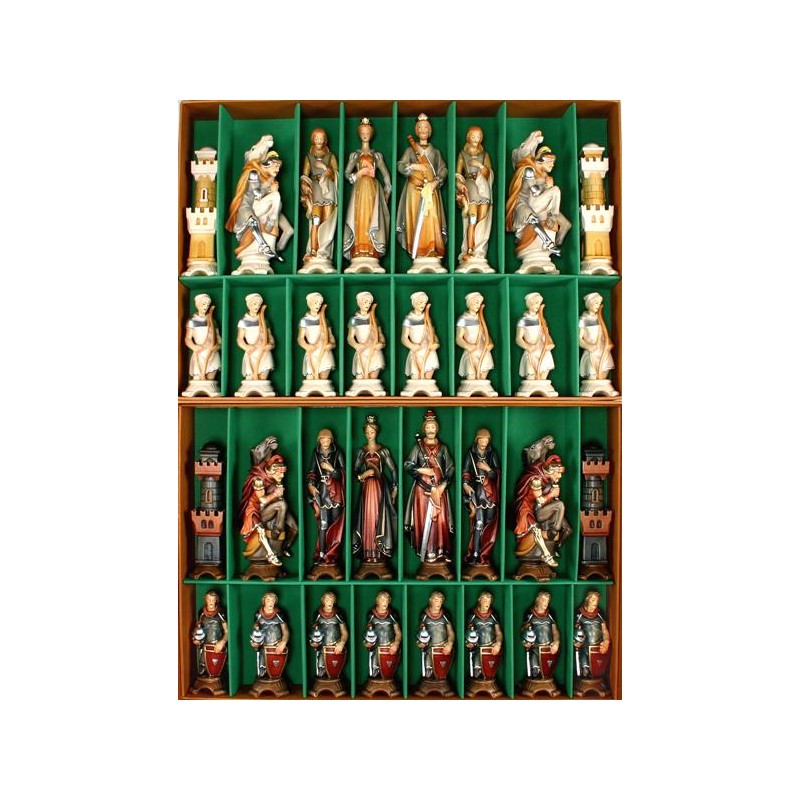 Royal Chess wood-carved...