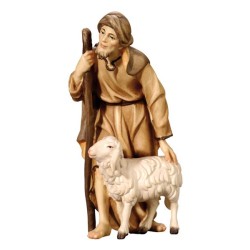 SI Pastore con bastone e pecora