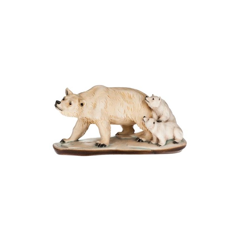 group of polar bears