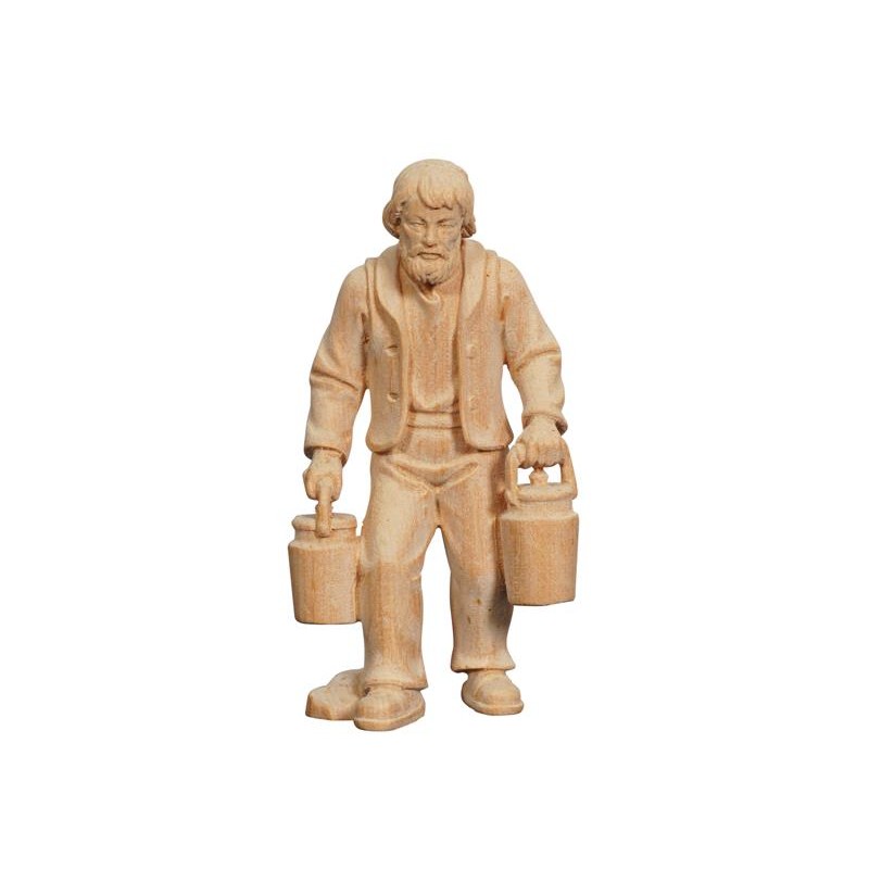 ZI Pastore con bidone del...