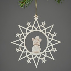 Star angel with music sheet