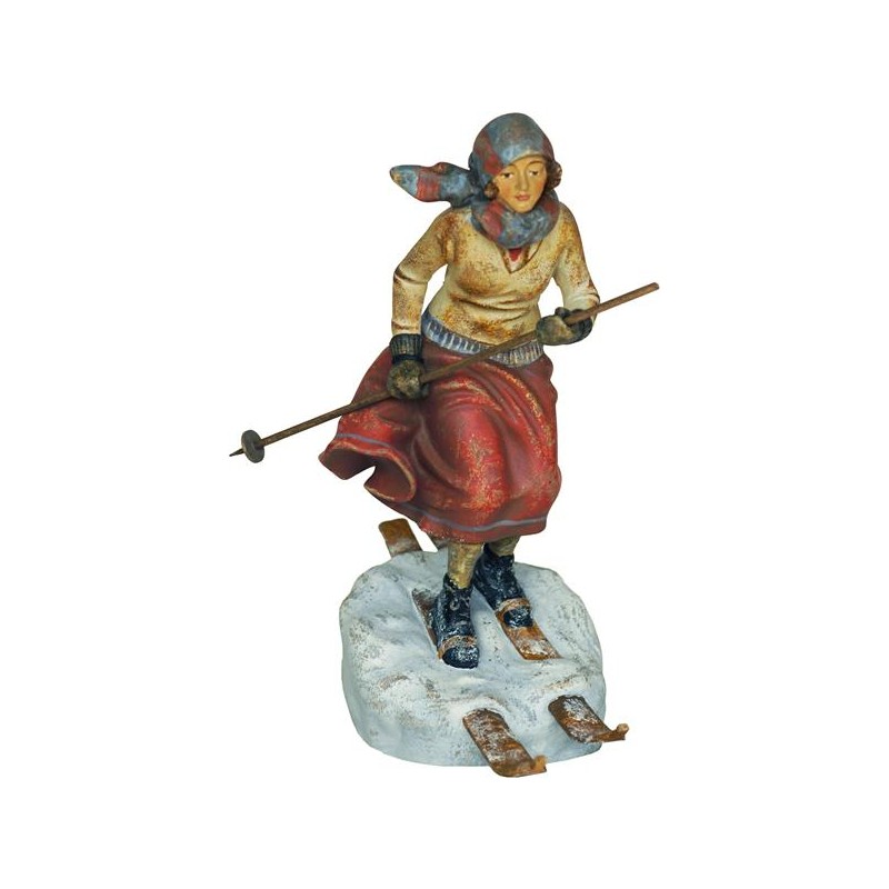 Telemark Skifahrerin