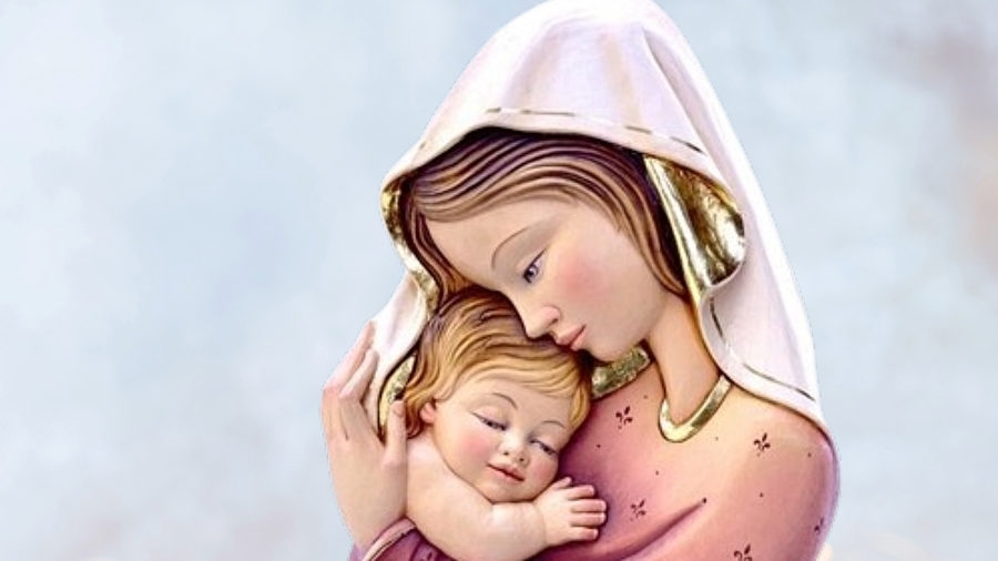 Sakrale Skulpturen aus Holz