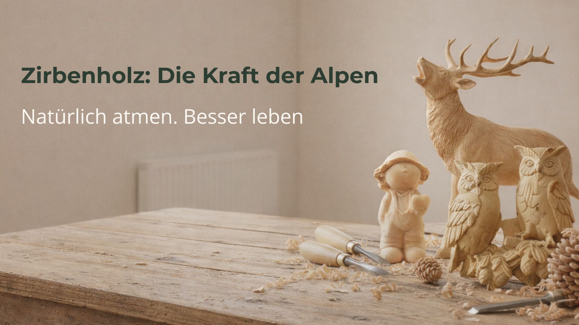 Produkte aus Zirbenholz